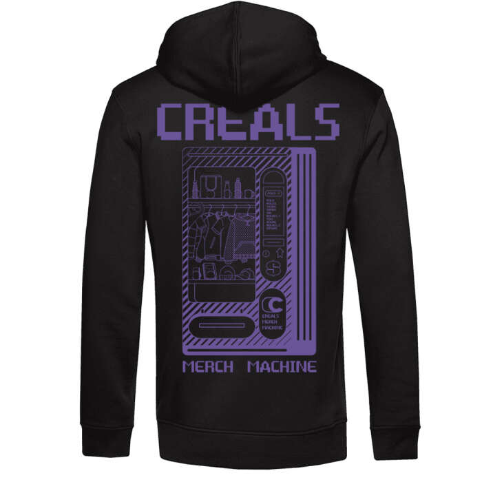 Merch Machine WU33B Inspire Hooded - Black