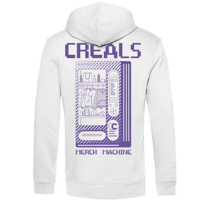 Merch Machine WU33B Inspire Hooded - White