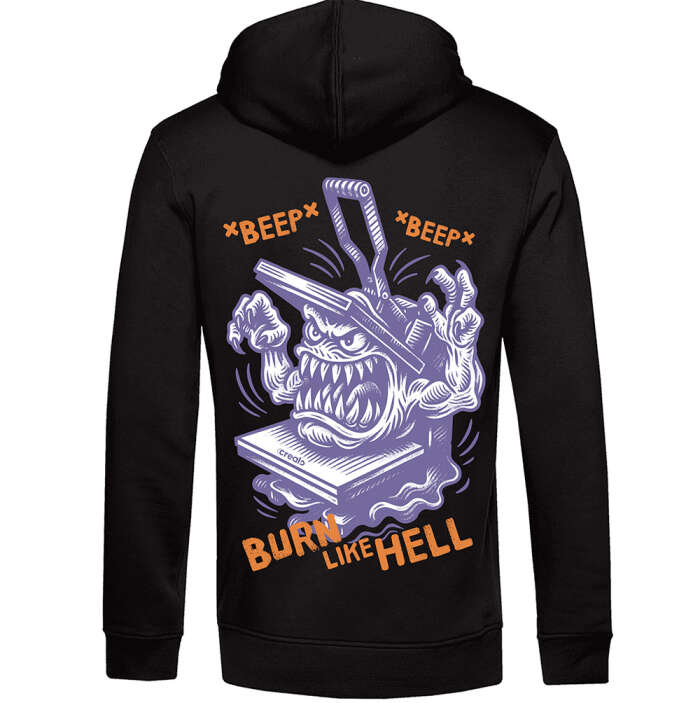 Monster WU33B Inspire Hooded - Black 