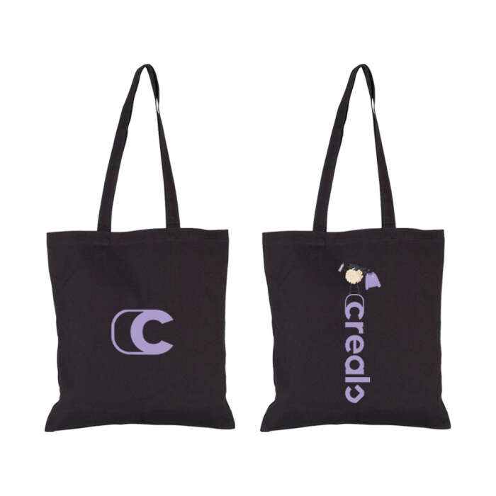 Tote Script Sheep totebag